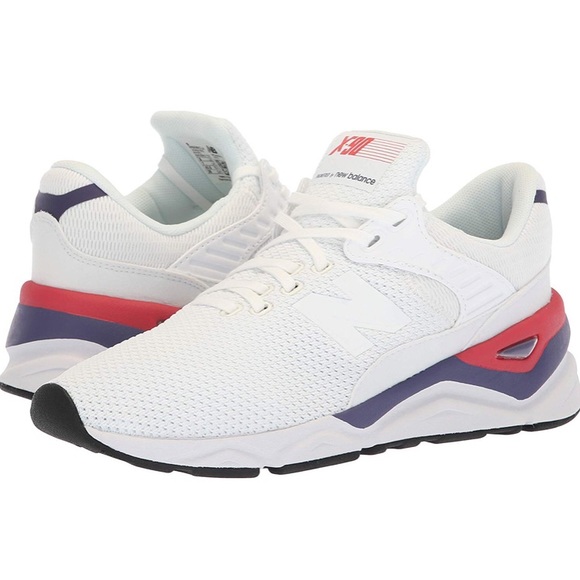 New Balance Shoes - New Balance X-90 Women's Shoes White/Purple/Red